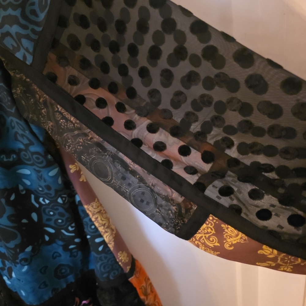 Soft Surroundings Adassa Patchwork Tunic Rayon Se… - image 5